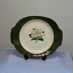 14" Oval Serving Platter Chateau Rose (Filigree 1TS350)